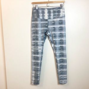 Zella Spray Dye High Waist Leggings - Blue Weather - M